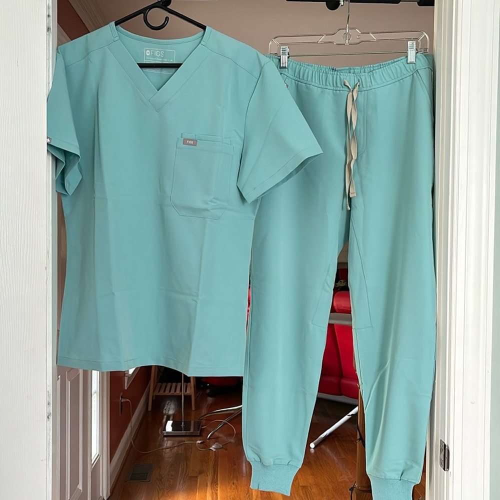 Figs joggers scrub set.